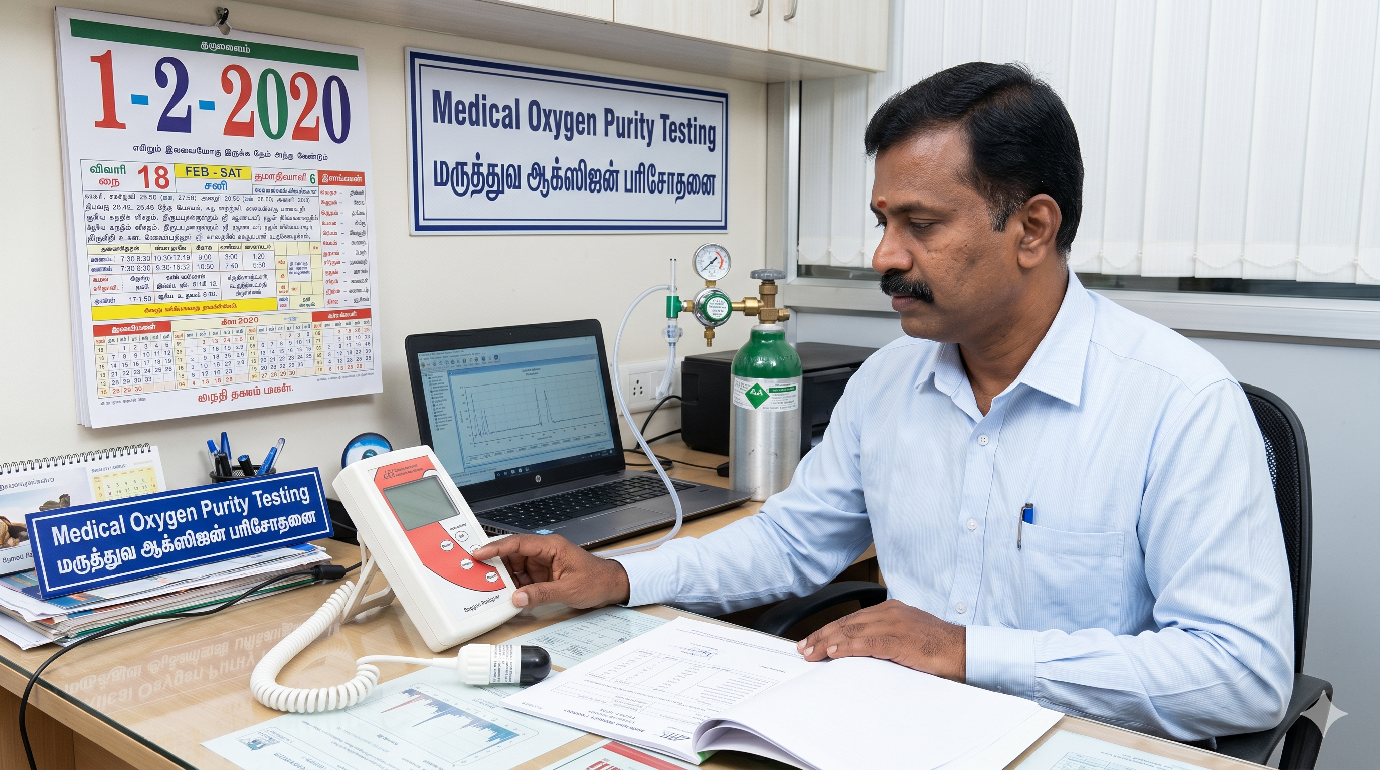 Medical Oxygen Purity Testers